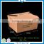 Take away custom square food pail/ wholesale deli kraft packing hot food paper box