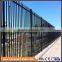 Hot sale Powder Coated black rod iron fence