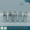 5ml mini silver electroplating glass vial dropper bottle for essential oil