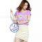 Custom Wholesale Cotton Woman Casual Printed Dress