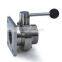 SS304/316L Sanitary butterfly Valve