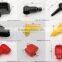 Red Soft Plastic Angle Type Battery Terminals Boots with REACH RoHS UL