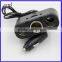 12V auto Car cigarette lighter plug with 3 power socket
