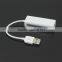 USB To RJ45 Lan Extension Adapter Cat5e Cat6 Cable