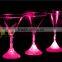 Custom popular bar plastic flashing light Led Margarita Cup