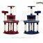 Anji Kaifeng popular small Luxury wood and sisal Cat Tree ,cat Scratcher Post KF8021