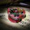 High quality handmade enamel pewter trinket box heart jewelry box