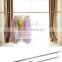 Professional bathroom curtain rod,Complex pipe retractable curtain rods,Striaght portable curtain rod