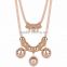 New Design Fashion Crystal Necklaces Women Luxury Statement Diamond Necklace Jewelry SKA8419