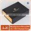 Black matte packaging promotion stacking paper boxes craft