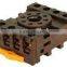 kontron 8 round pin plug-in relay socket