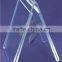 clear acrylic v-shape tent card holder, acrylic reserved card holder