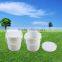 5L food plastic paint bucket with lid