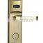 RFID smart card international standard digital Hotel door locks/electronic panel door lock bluetooth 4.0 hotel smart lock
