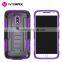 Free samples mobile accessories dual use back holster dual layer case for MOT G4 PLUS                        
                                                                                Supplier's Choice
