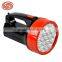 Wholesale and retail outdoor emergency light rechargeable LED flashlight portable lamp searchlight 19ED