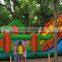 2015 latest Inflatable forest theme fun city amusement park slide climbing game combo inflatable bouncer for kids
