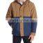 men's waterproof winter brown riding jacket