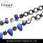 Fashion jewelry Wholesale new model beautiful acrylic flower alloy necklace
