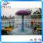 swimming pool waterfall water park mushroom