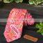 Cotton fashion neck ties mens soft necktie floral