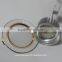 9w golden and silvery color aluminum led ceiling light