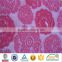 wholesale polyester heart pattern burnout flannel fabric