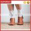 V-918 girl lacy boot toppers lace boot cuffs women lace boot cuffs knitted leg warmers lace boot socks with lace trim