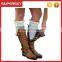 C02-5 Elegant Women Leg Warmer Lace boot Cuff in Leg Warmer Women boot Cuff Socks with lace & buttons