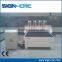 China High Quality Multi Heads Woodworking Cnc Router SIGN1325 Price