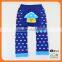 Baby Legging with wide back pane custom 3d cartoon tube sock