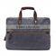 Wholesale Waterproof Business Bag Briefcase With Leather Trim For Man