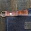 Hign Quality Denim Barber Apron with Genuine Leather Straps                        
                                                Quality Choice