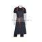 Black chef work denim bib apron for sale