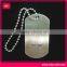 Custom blank metal tag for printing