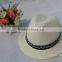 China manufacture hotsell most popular fedora straw hat cheap