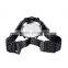 WEIDE Fashion Men Analog Digital Quartz Movement LCD Display Water Resistant Full Stainless Steel watch