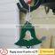 Green felt star christmas tree hanging ornament for home decoration