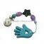 high qualtiy eco-friendly colorful DIY pacifier clip chain customiezed wholesales