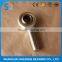 stainless steel joint bearings male thread rod end bearing