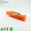 small plastic broom with printing