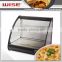 High Quality Commercial Black Mirror Steel Restaurant Food Warmer from Manufacturer