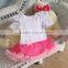 baby girl dress in red color new born baby dress