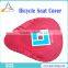 Red electric bicycle seat cover, red bike seat cover