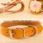 Wholesale Leather Dog Collar for Small-sized Dogs