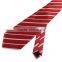 New Arrival Formal Business Edition Polyester Silk Striped Ties For Men