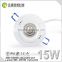 New Design Cutout 83mm Lens CE RoHS CCT Adjustable LED Downlight CCT 2700K Dimmable COB 15W LED Downlight