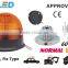 E-MARK LED Flash Warning Light, ECE MARK LED Rotating Warning Beacon (SR-BL-506AF-1) 3 Bolts Fix LED Beacon Light, 3 Functions