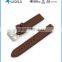 Premium Classic Genuine Leather Loop Strap for Apple Watch with Metal Adapter