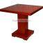 Square restaurant table and chairs 4 restaurant YT7023